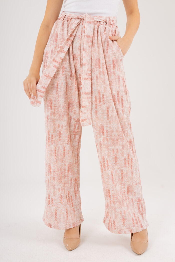 Cloud Printed Wide-Leg Pants - Image 10