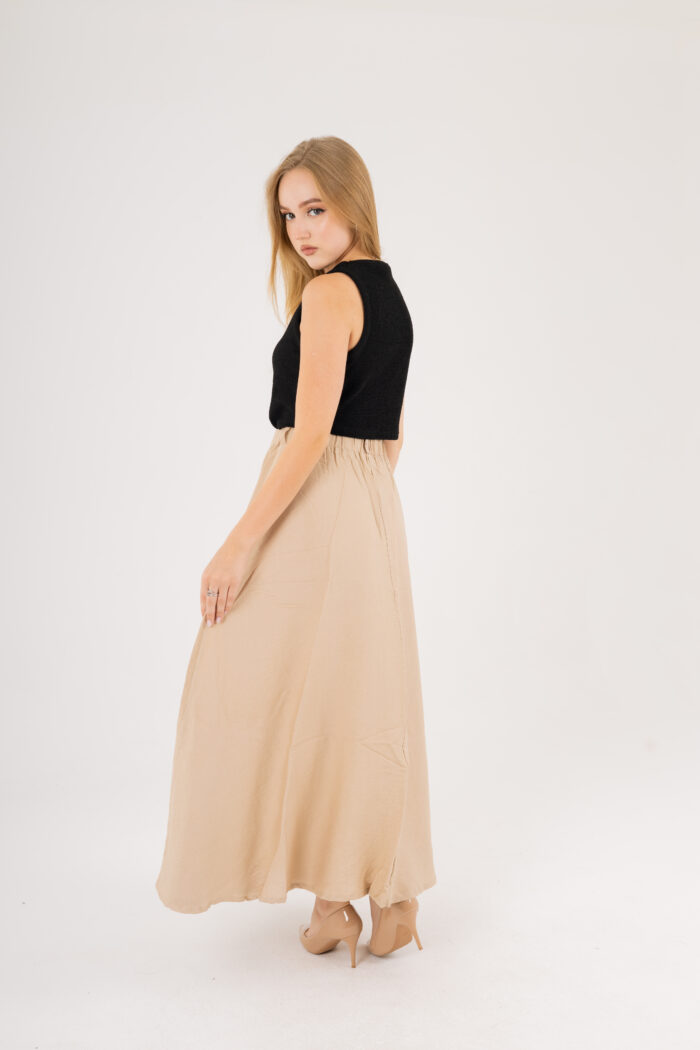 linen Maxi basic Skirt - Image 23