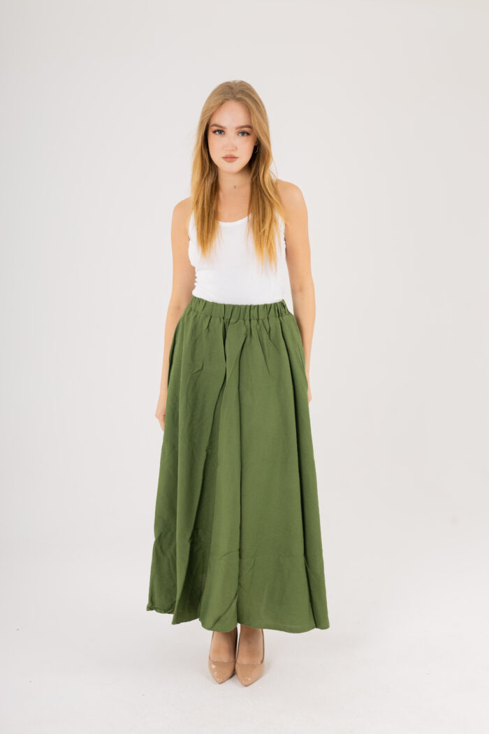 linen Maxi basic Skirt - Image 22