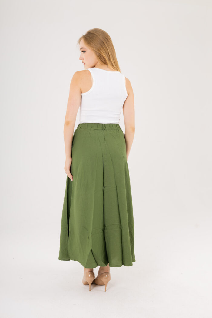 linen Maxi basic Skirt - Image 18