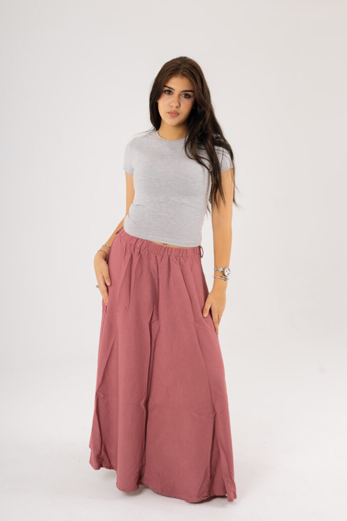 linen Maxi basic Skirt - Image 17