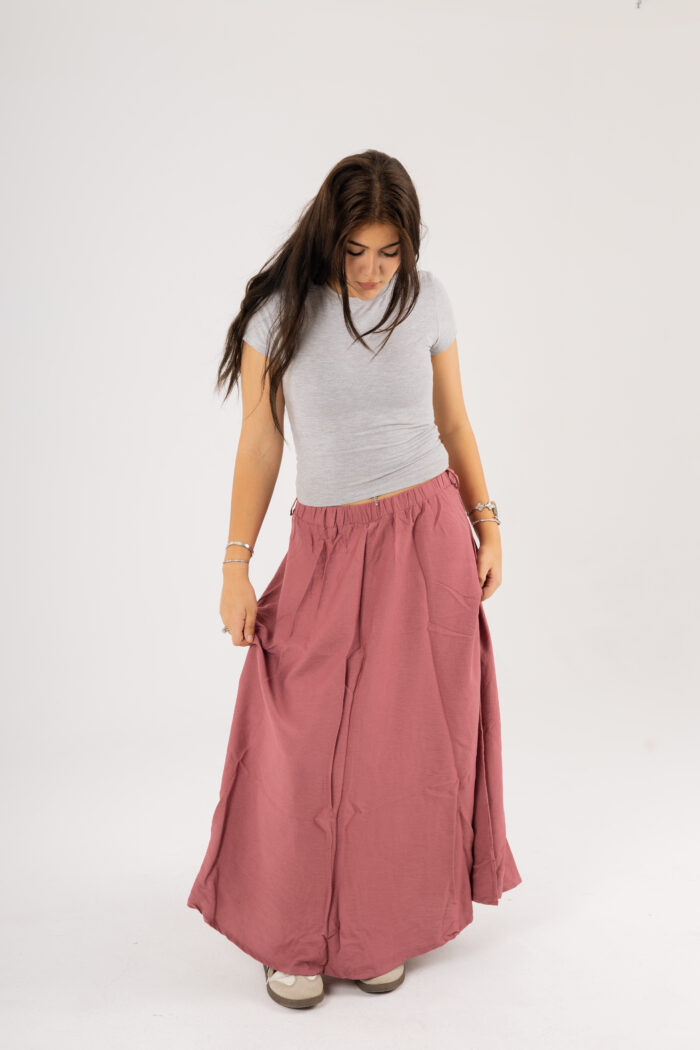 linen Maxi basic Skirt - Image 16