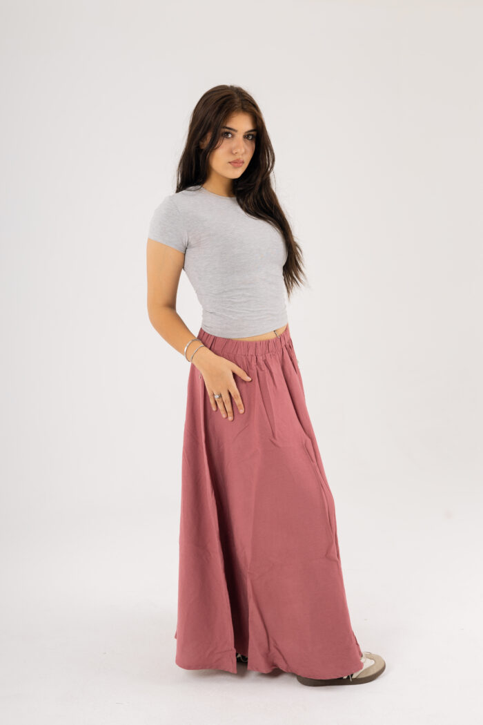 linen Maxi basic Skirt - Image 14