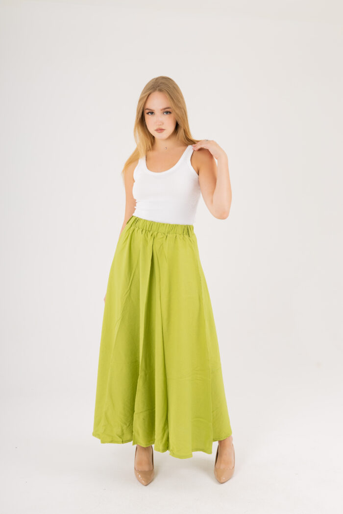 linen Maxi basic Skirt - Image 12