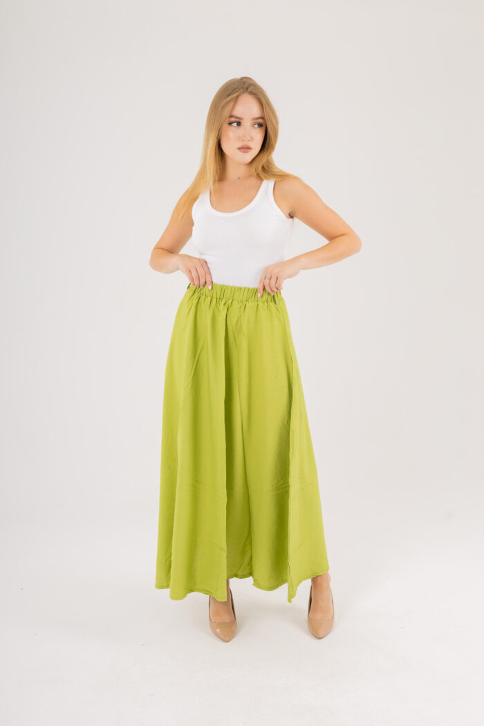 linen Maxi basic Skirt - Image 10