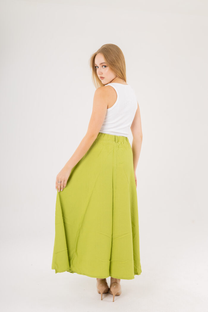 linen Maxi basic Skirt - Image 7