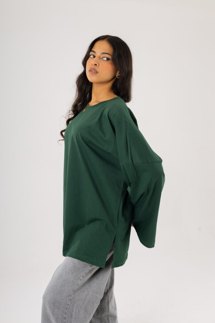 Over Size BasicT-shirt with long sleeves - Image 16